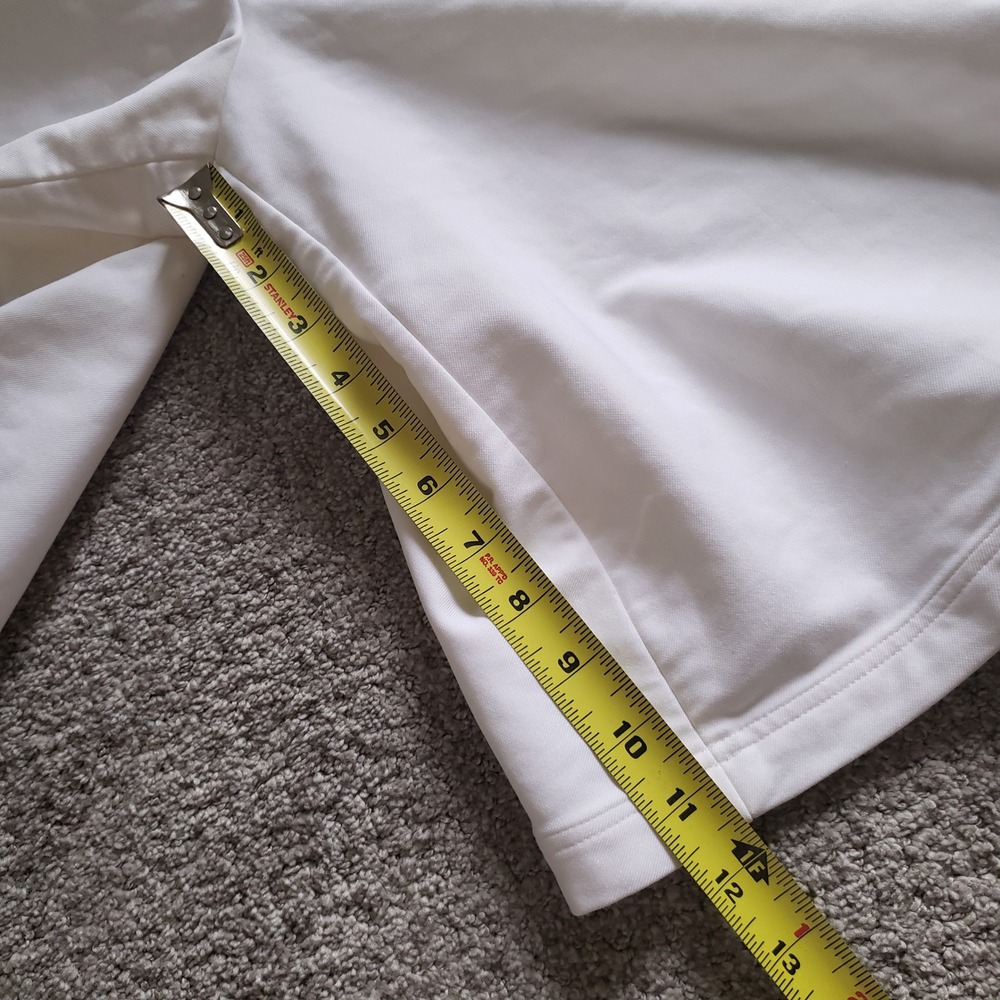 Rosie Assoulin Culottes Wide Leg Bermuda Shorts White Mid Rise Size 6 - Picture 5 of 11
